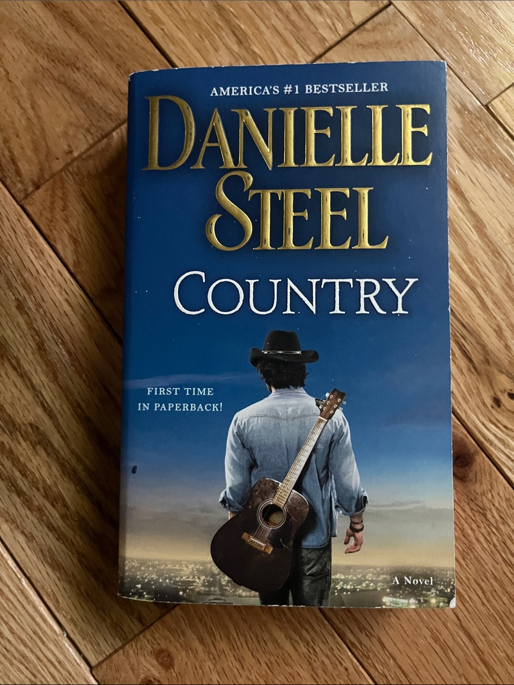 Danielle Steel Country — Blue Paperback Coffee Table Book